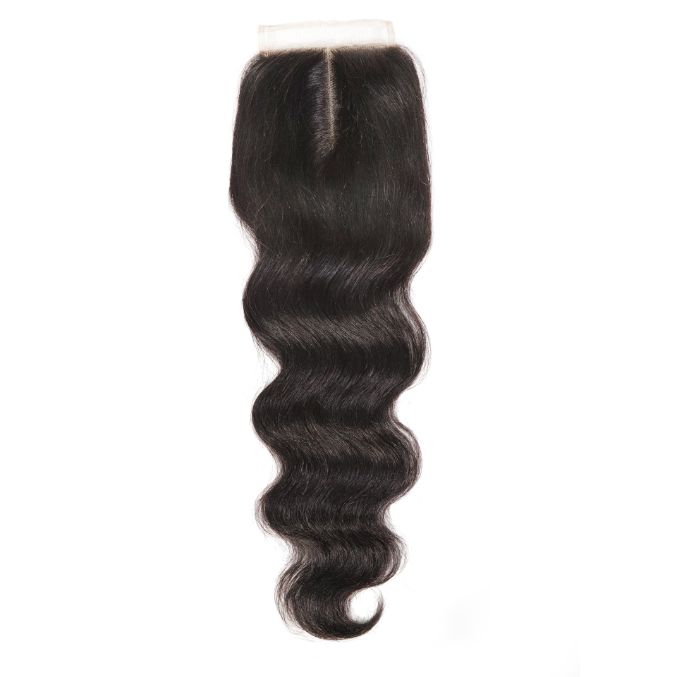 Natural Bodywave Closure 4x4 Middle Parting