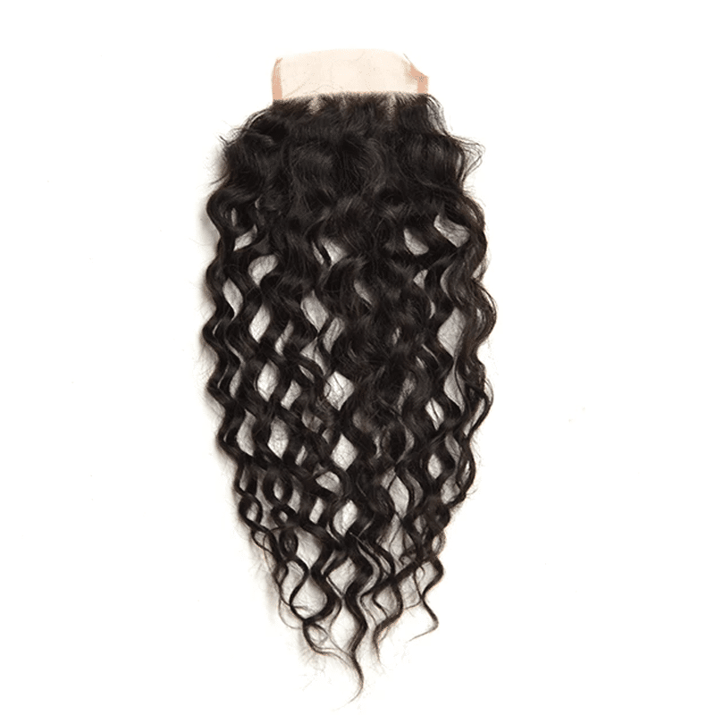 Water Wave Pre-plucked Lace Closure 4''x 4''